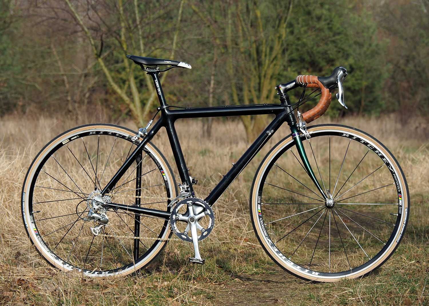 Klasyczny rower szosowy retro Trek 5000 karbon, Dura Ace, Ultegra