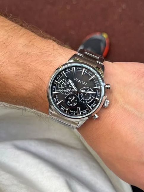 Годинник чоловічий Guardo 012704-1 Оригінал Гарантія Часы Гуардо Watch
