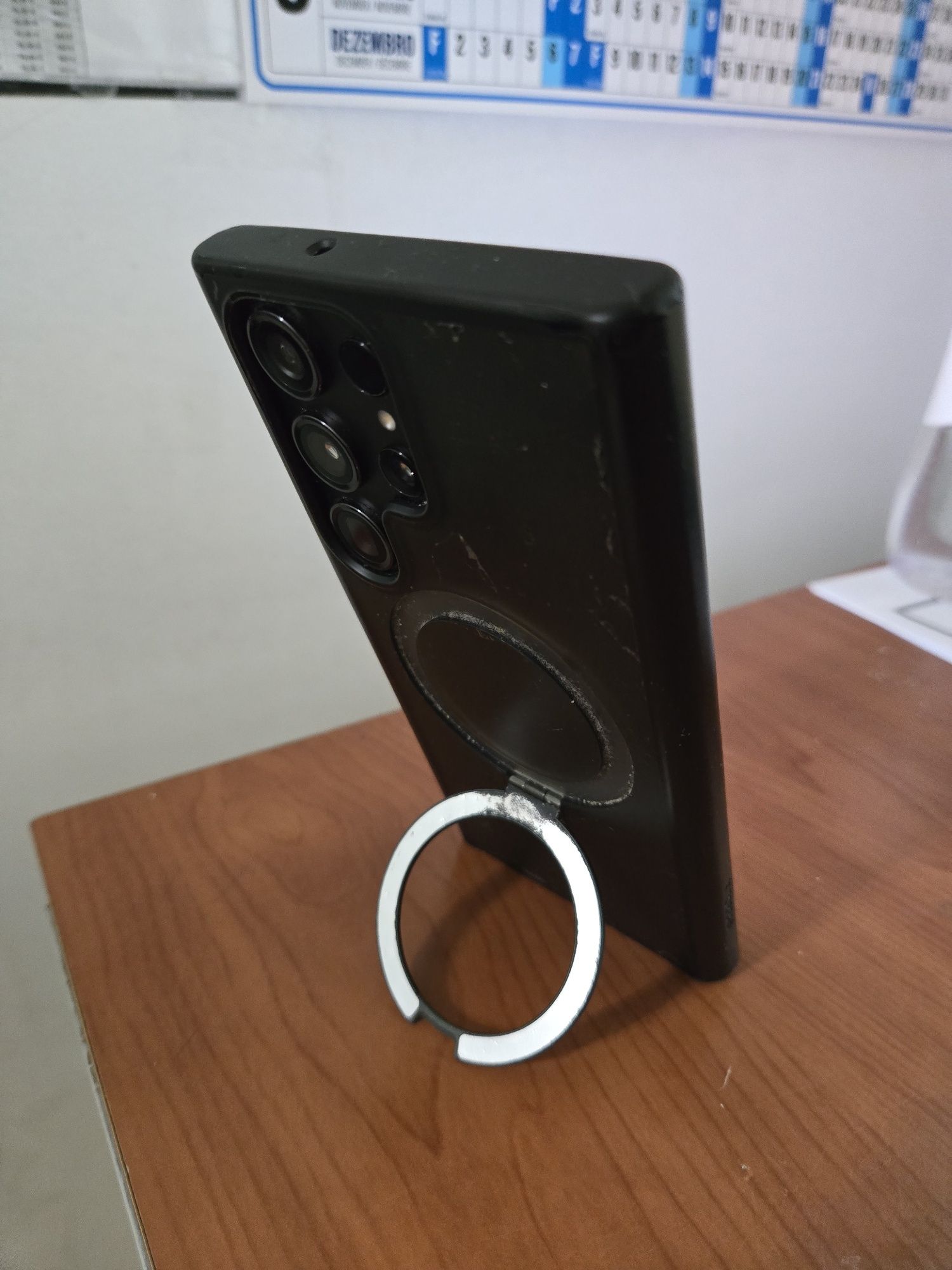 Samsung galaxy S23 ultra 256gb con ecrã partido 100% funcional