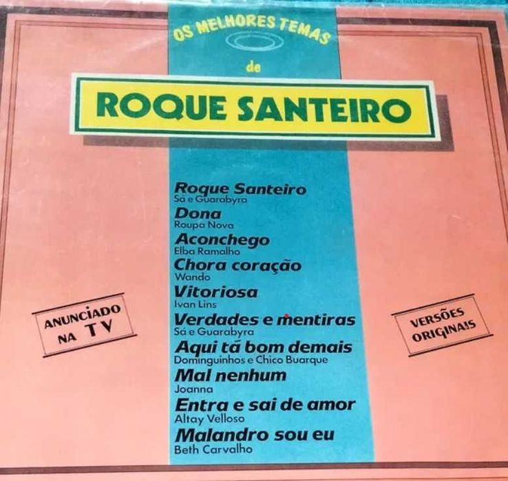 LP Vinil Os Melhores Temas de Roque Santeiro
