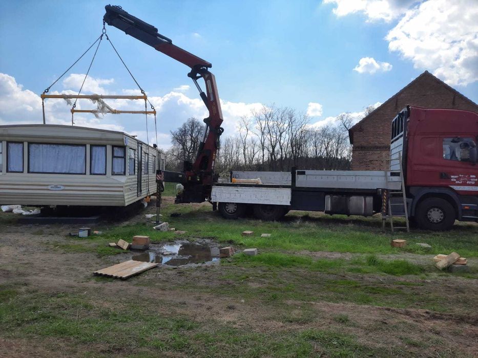 Transport, HDS, Dźwig, niskopodwozie, wywrotka, wanna 25ton