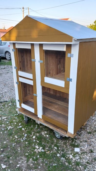 Capoeira para coelhos ou galinhas