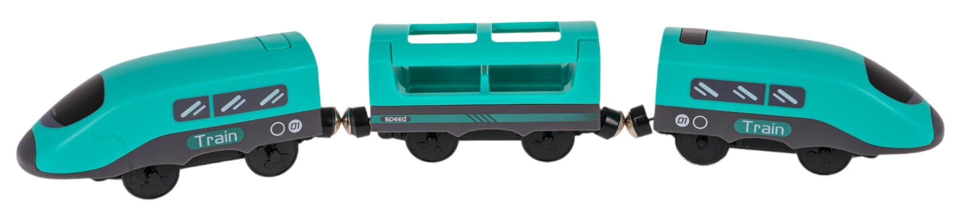 Kolejka elektryczna dla dzieci pociąg Stacja + Akcesoria 92el.