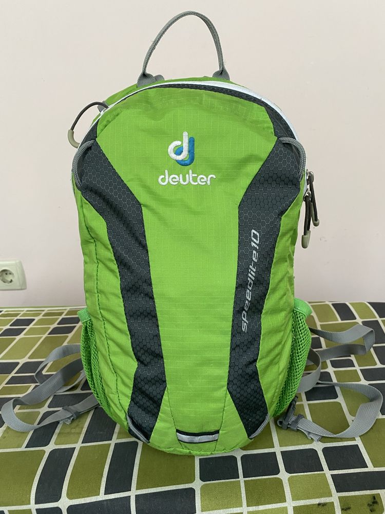 Рюкзак Deuter Speed lite 10, Велосумка B'TWIN 2 х 1л