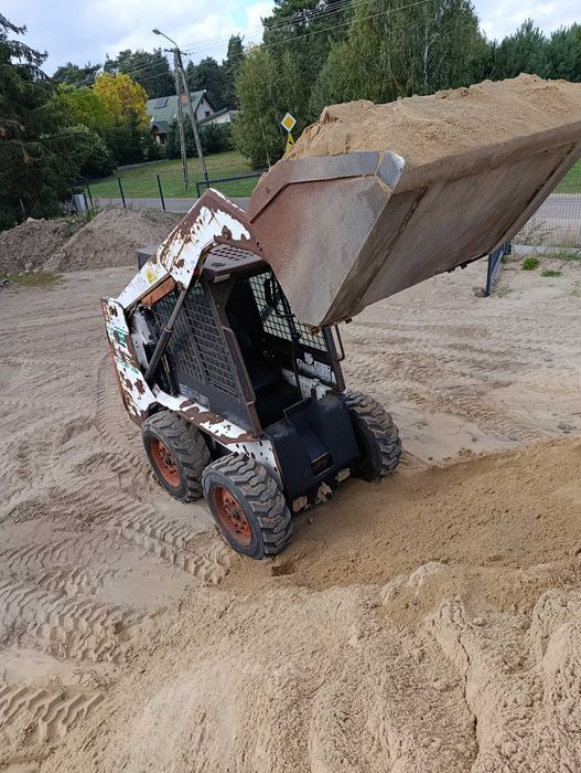 Miniładowarka Bobcat 751 Łyżka + łyżkokrokodyl Case
