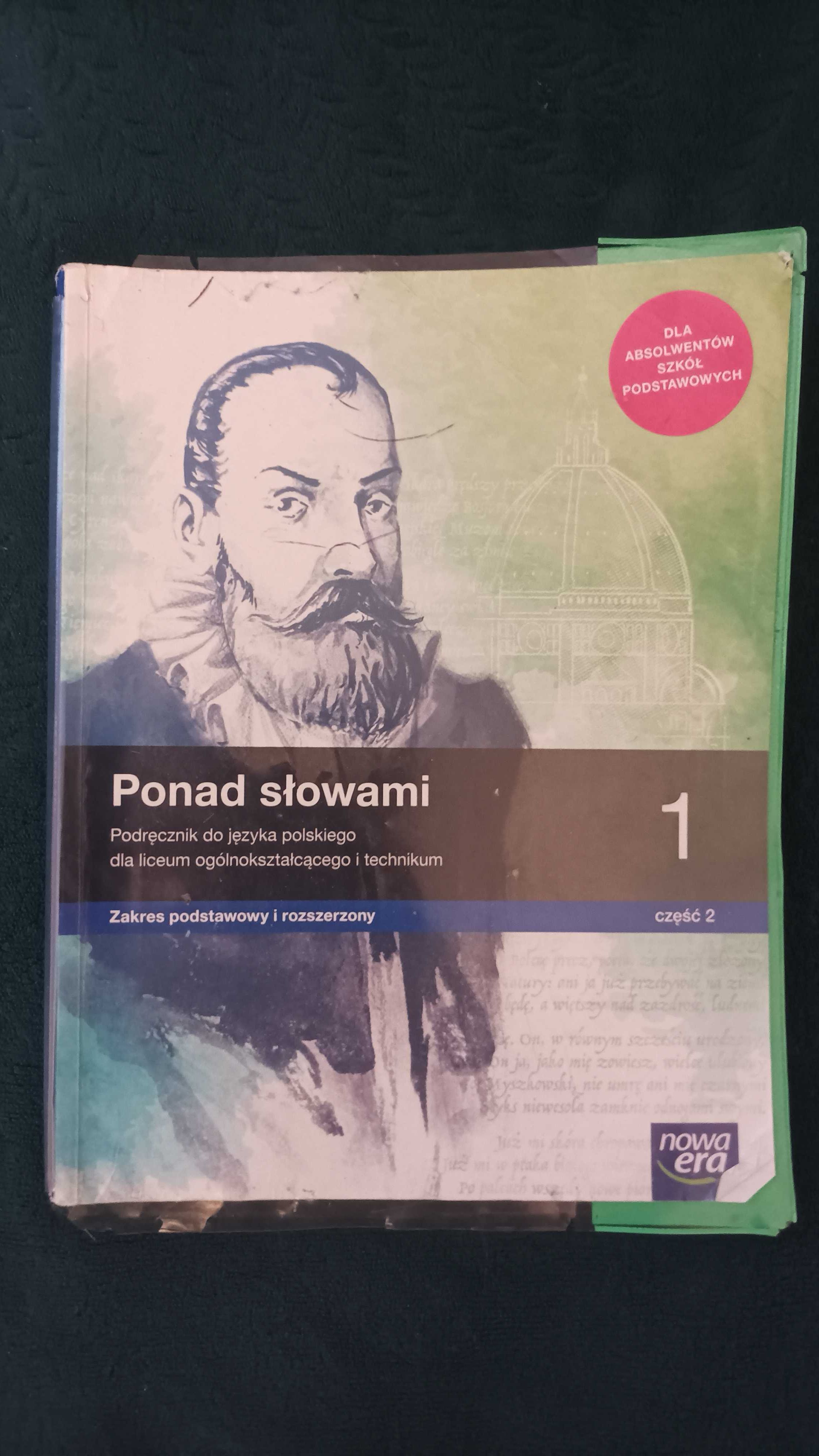 Ponad słowami 1 zakres podstawowy i rozszerzony