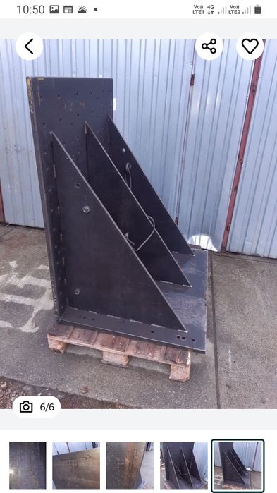 Płyta stalowa stół kątowy montażowa