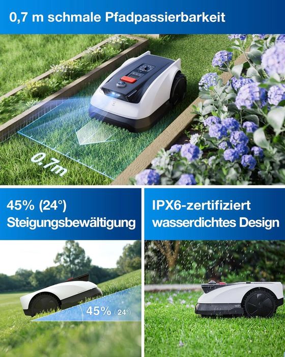 Robot koszący ECOVACS Goat O500 Panorama