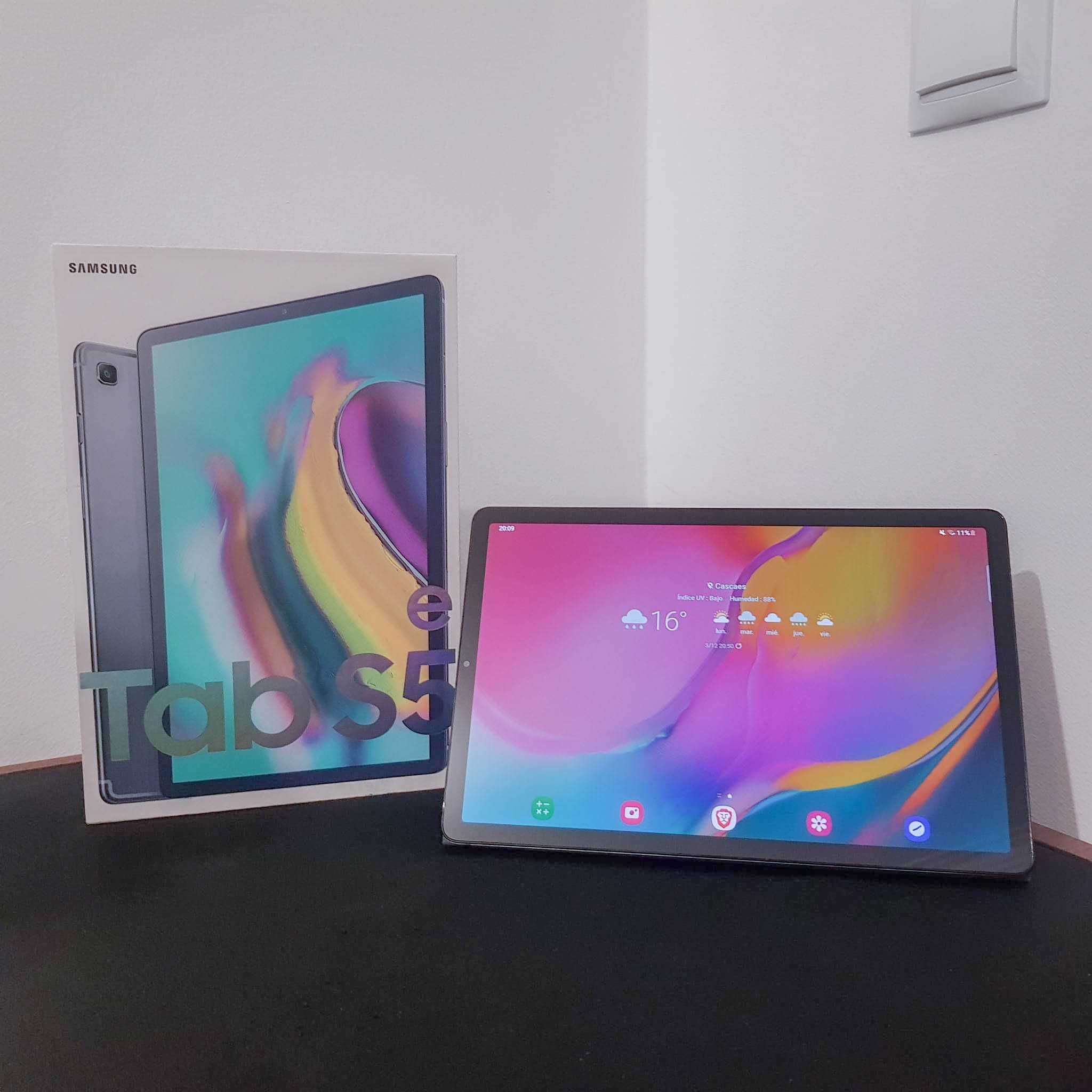 Samsung Galaxy Tab S5e + Capa Original - Como Novo