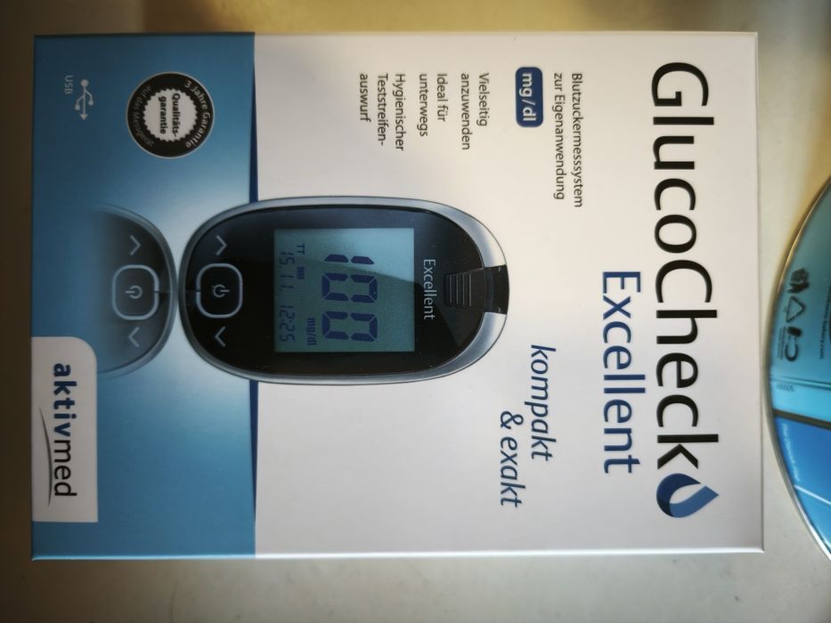 Глюкометр GlucoCheck + 10 тестів