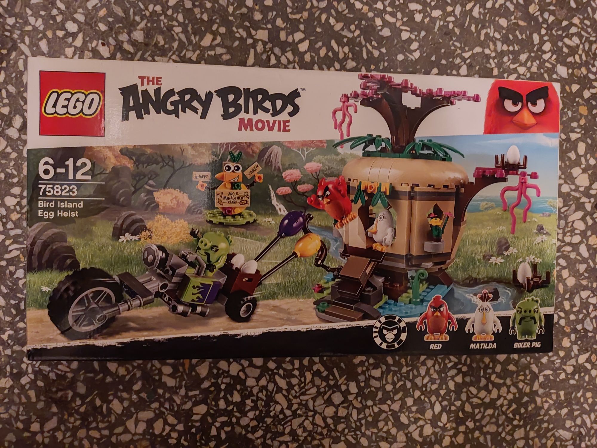 LEGO® 75823 Angry Birds - Kradzież jaj na Ptasiej Wyspie