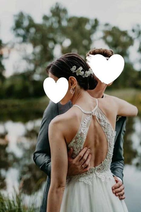 Suknia ślubna  Gdańsk XS/S tiul jedwabny