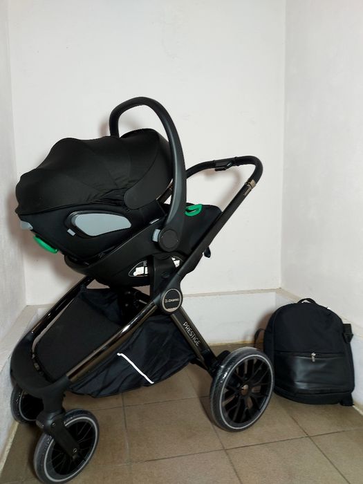 Коляска EL.CAMINO PRESTIGE +автокрісло автолюлька El.camino I-FIX