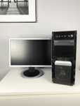 Komputer Stacjonarny Geforce GTX 660 Amd Phenom II + Monitor LG Gratis