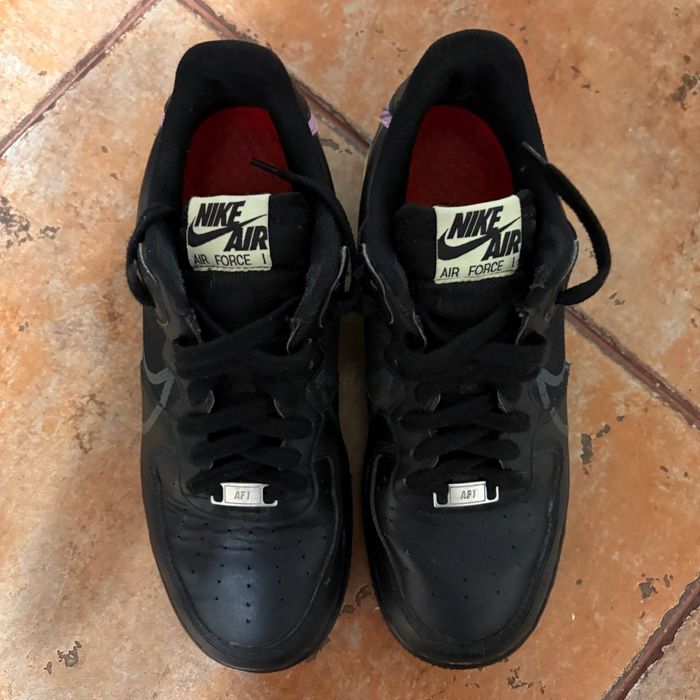 Кросівки Nike air force 1 чорні оригінал