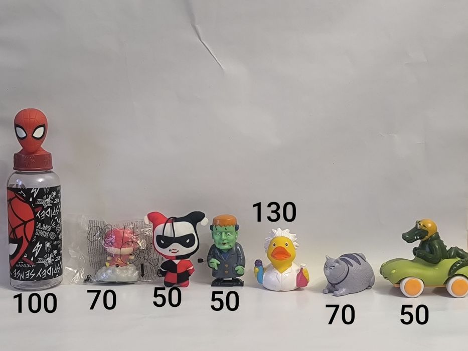 Іграшки фігурки McDonalds scooby asterix Simpsons anime