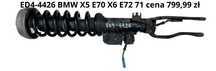 BMW X5 E70 X6 E72 71 lewy lewa strona amortyzator 6785377  6775085  6785403 / Bmw F10 F11 lift 16-20r X-DRIVE z zawieszeniem EDC / VDC lewy przedni 6852929