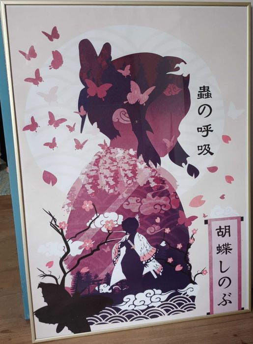 Plakat Shinobu - Demon Slayer, w ramie