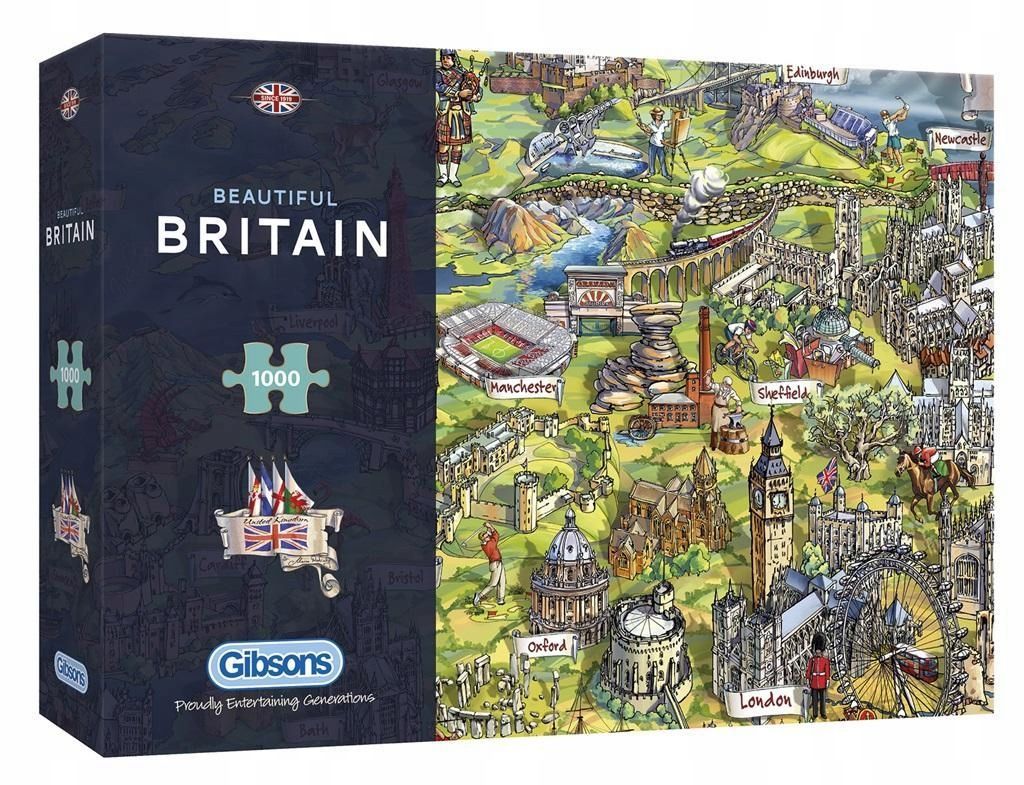 Puzzle 1000 Piękna Brytania G3, Gibsons