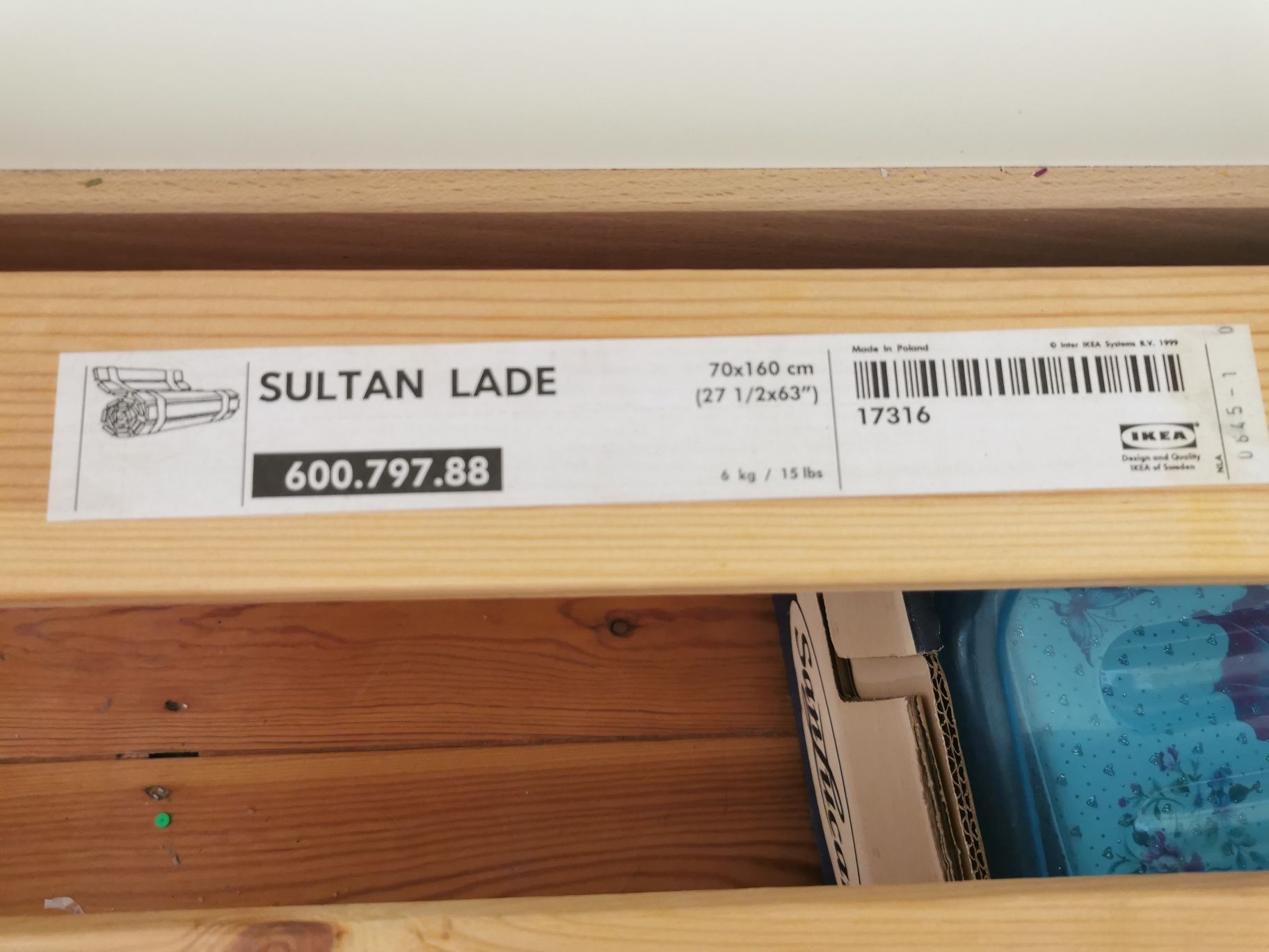 Łóżko dziecięce Ikea Sultan Lade