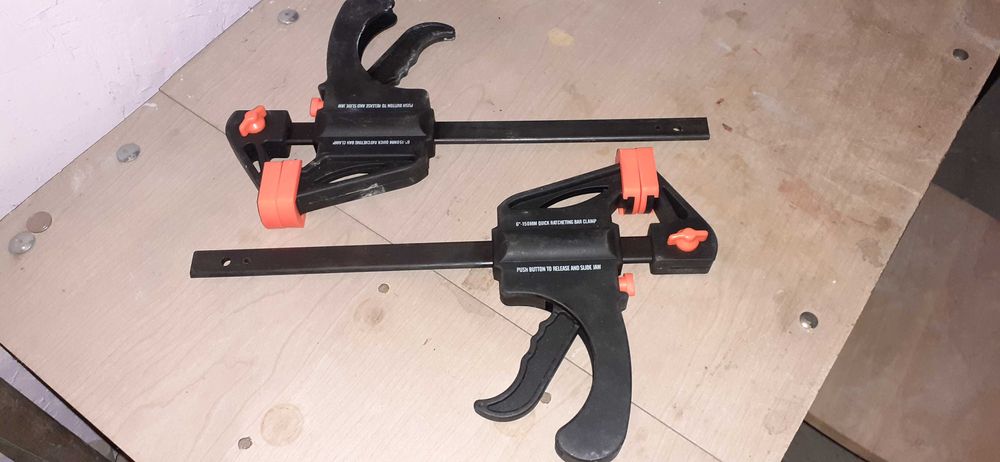 Ścisk stolarski metalowy 6 cali 150 mm