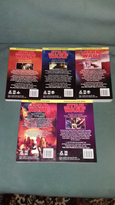 Kolekcja Star Wars 18-26 Narodziny Dartha Vadera Zemsta Sithów itd.