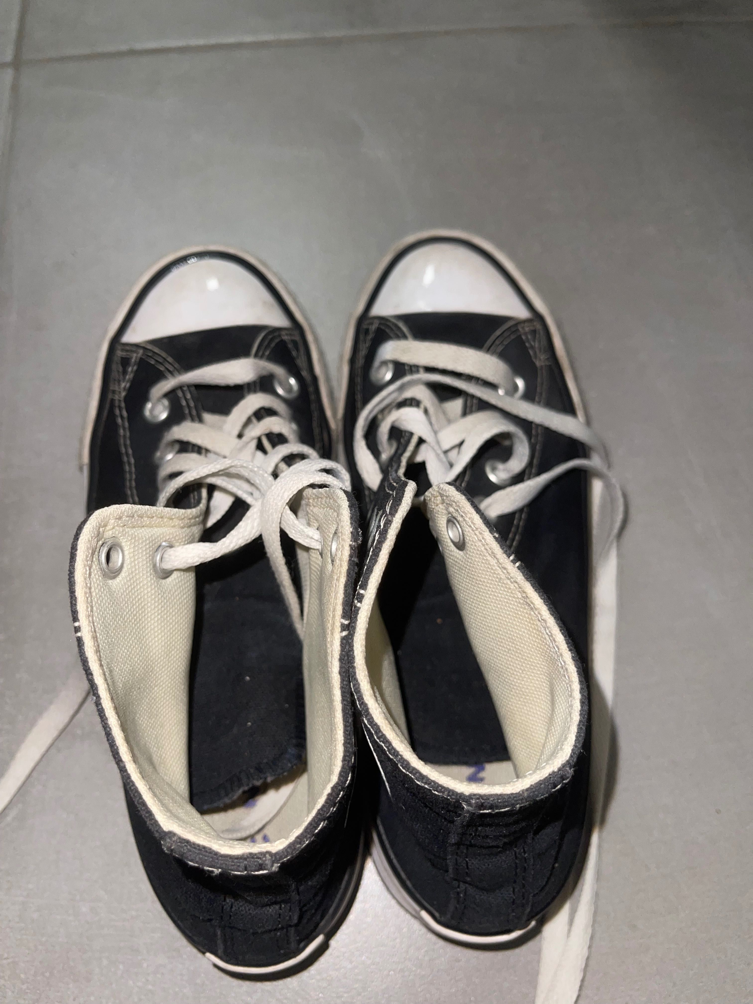Botas pretas  All Star