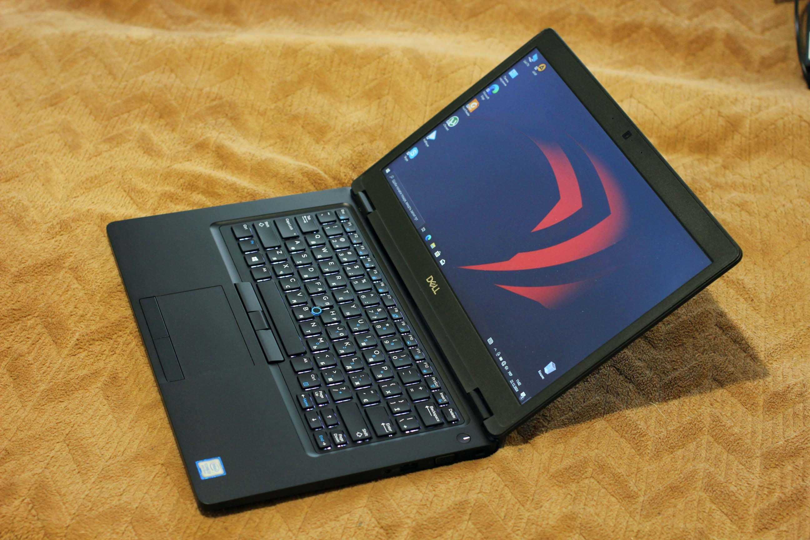 Ноутбук Dell 5490/ Core i7-8665 8x!/8GB/SSD256GB/Видео 2GB/АКБ 4ч/14.1