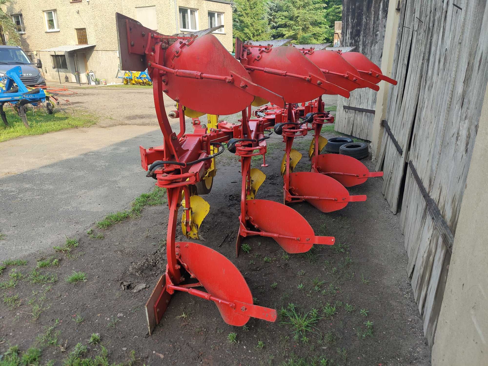Pług 4- skibowy obrotowy POTTINGER SERWO NOVA S25 hydr. zabezpieczenia