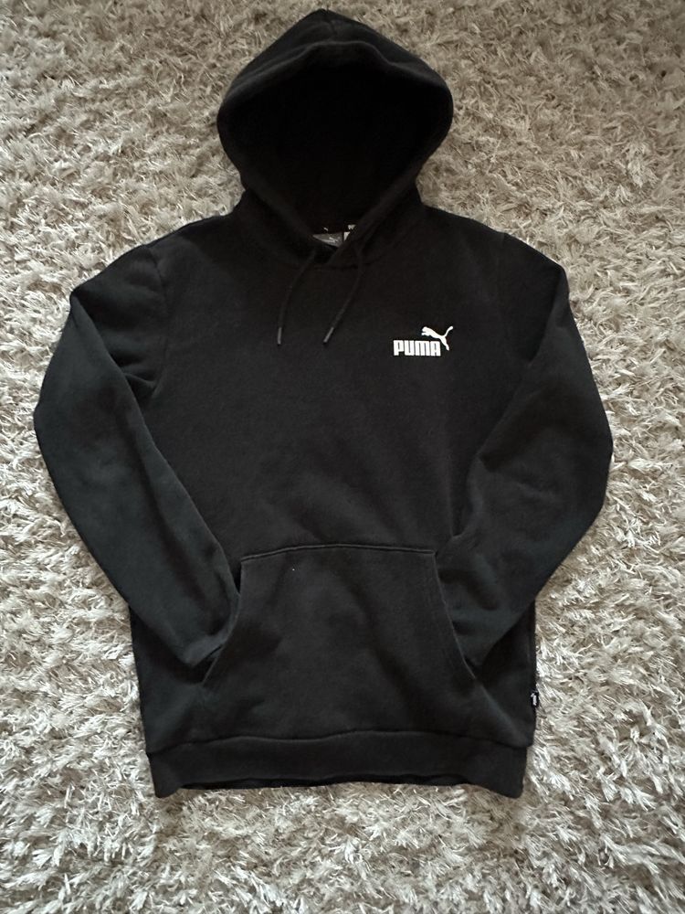 puma hoodie black