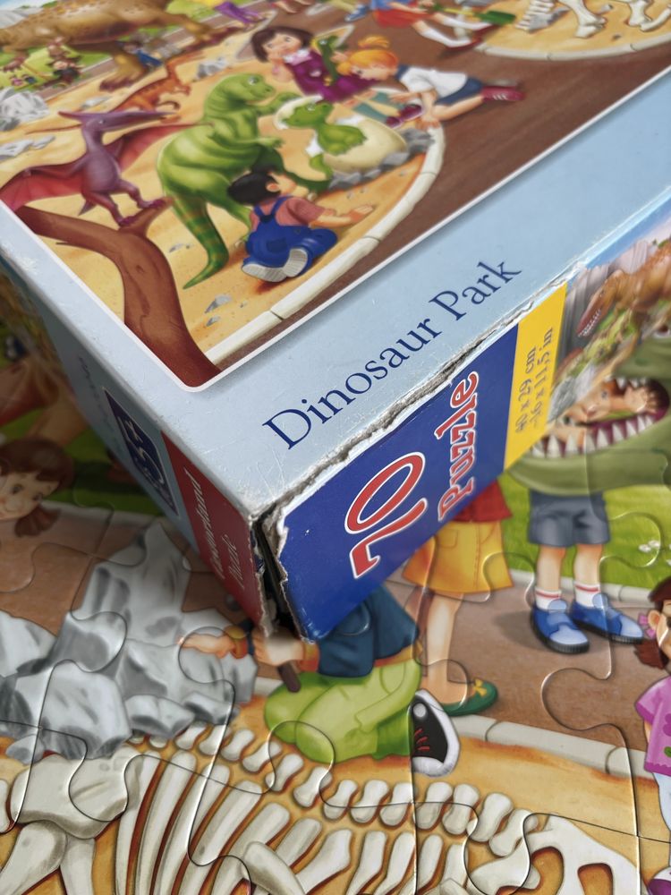Puzzle dinozaury 70 elementów castorland