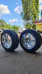 Диски з шинами R-16 7.5Jx16H2 ET-45 5/112  (ПАРА )21рік