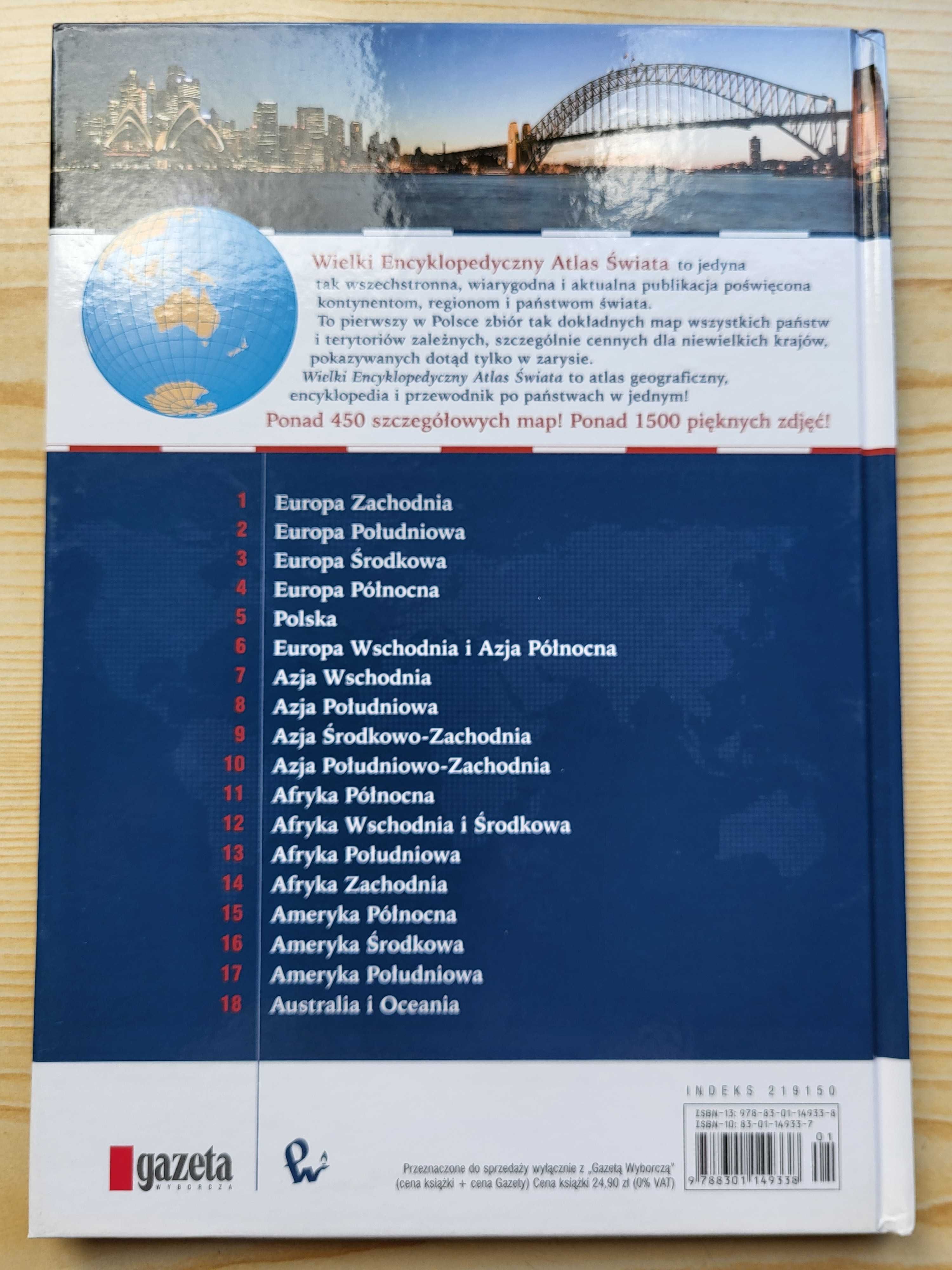 "Wielki Encyklopedyczny Atlas Świata - t.18 Australia i Oceania" -NOWA
