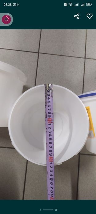 Пластиковое 5л. ведро 10грн/шт. от 100 шт.
