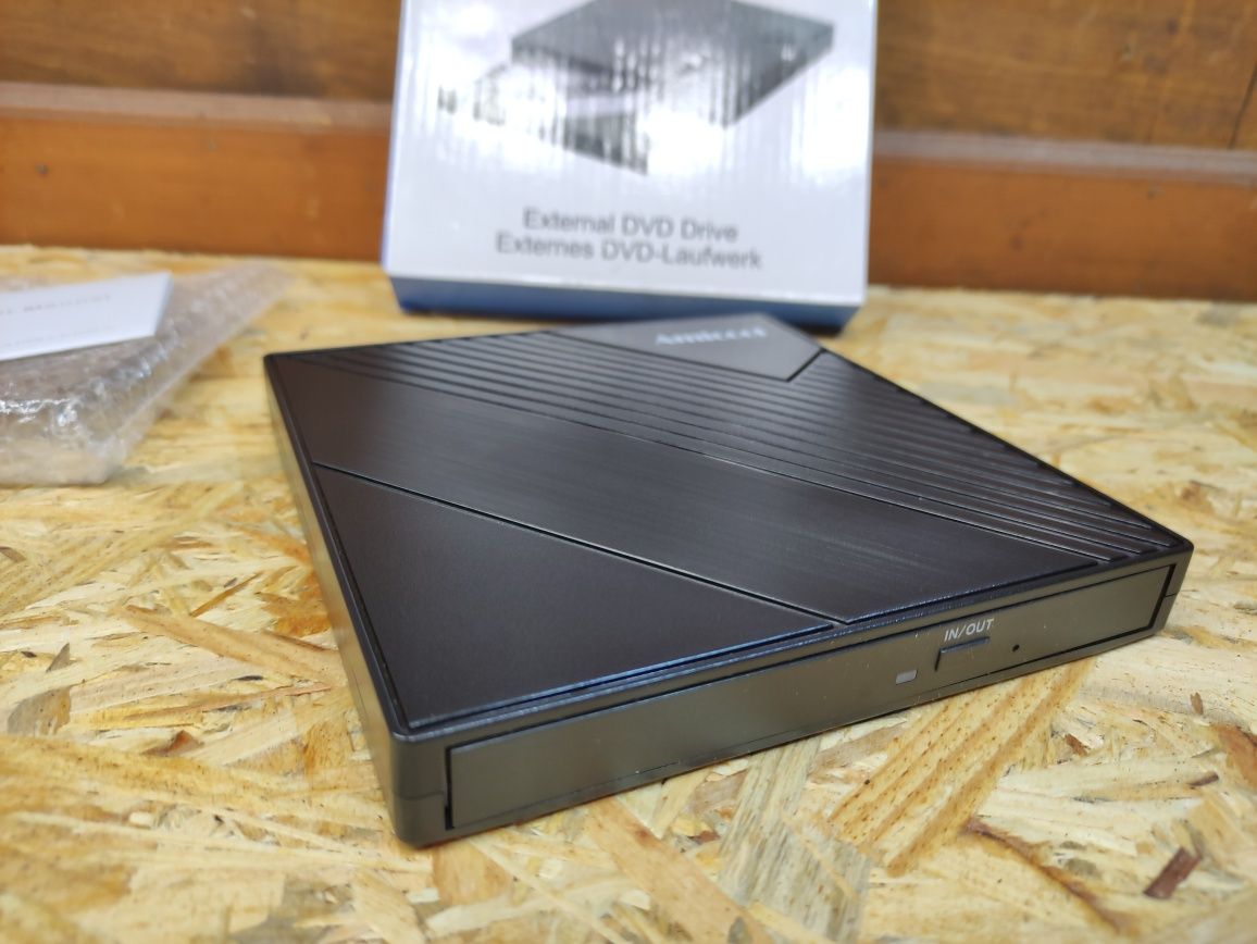 Зовнішній DVD-привод USB 3.0 Type C Портативний
