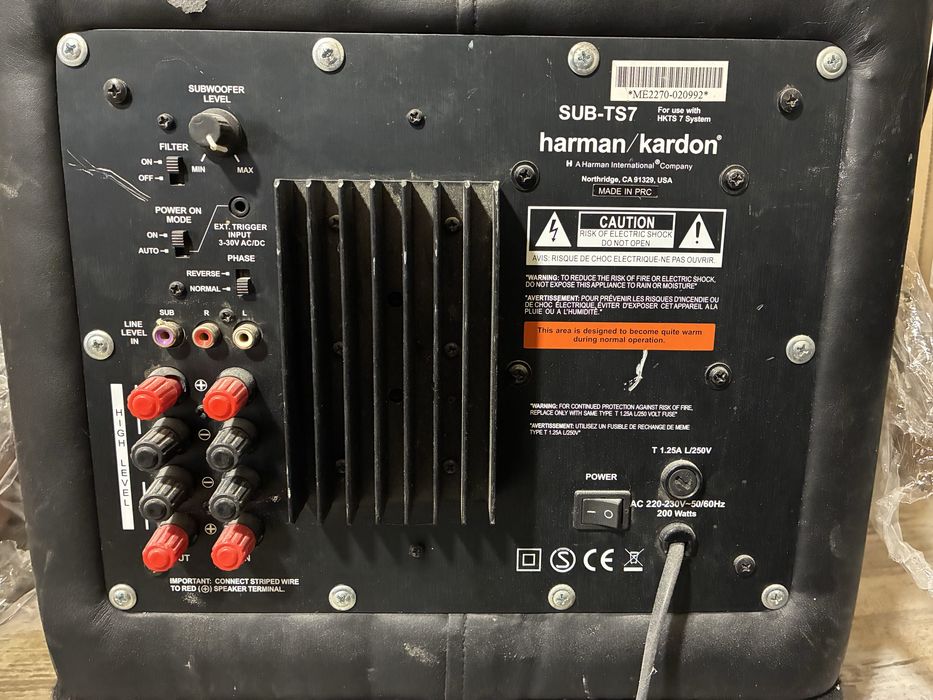 HarmanKardon SUB-TS7