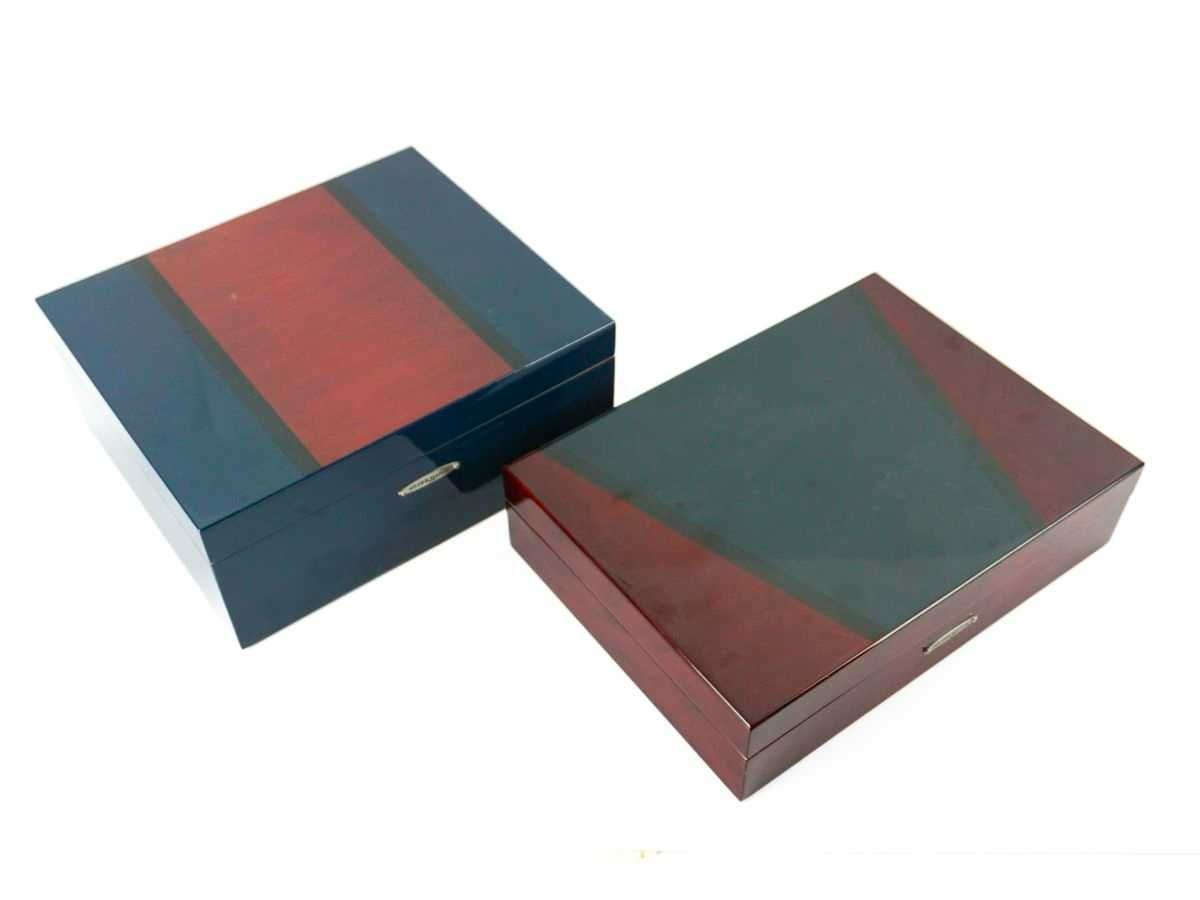 Caixas para Charutos, marcadas Silver Match