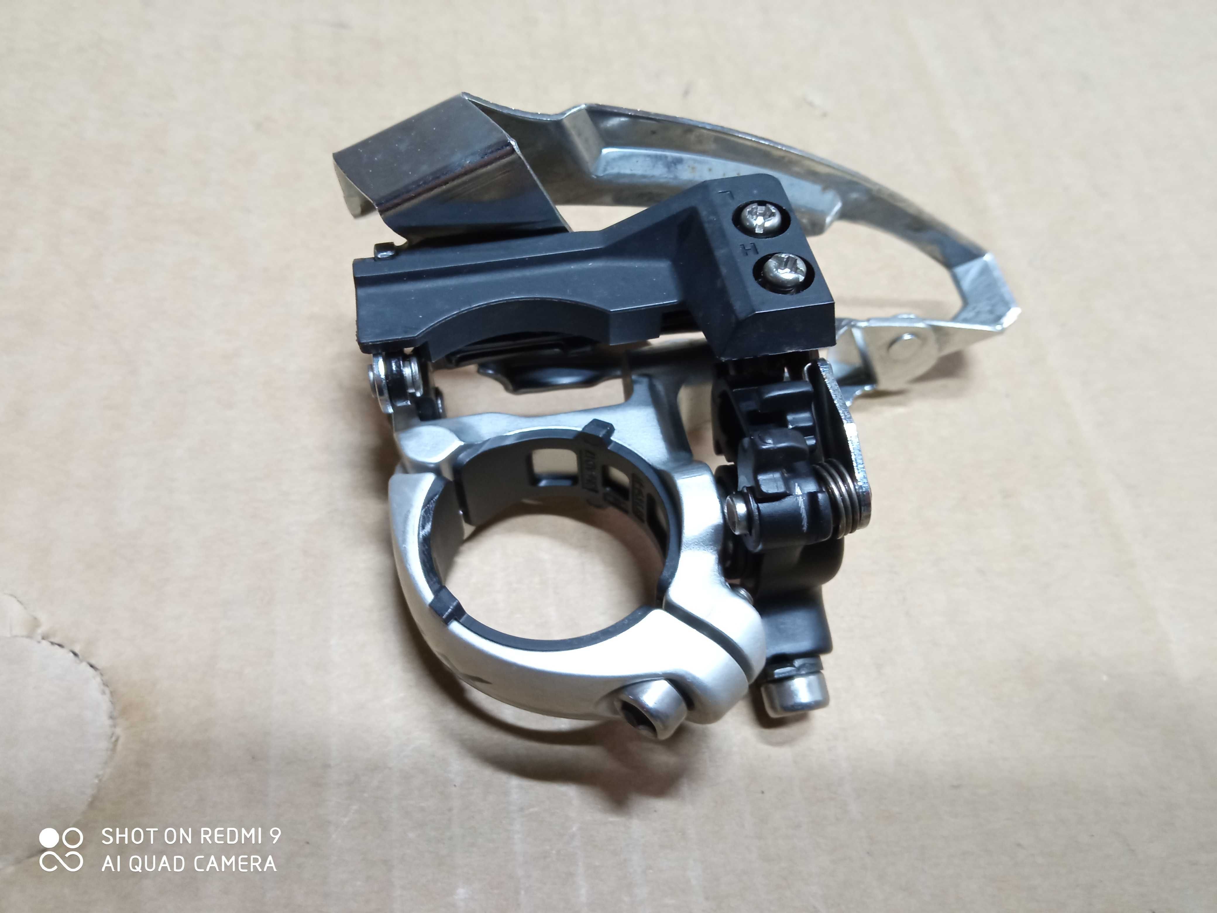 Przerzutka przednia Deore LX t660a 3s plus stopka