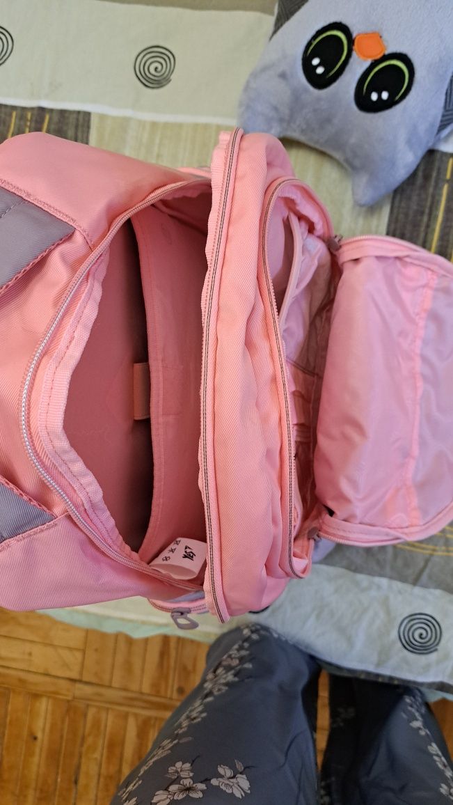 Рюкзак ТМ Yes для середньої школи, персикового кольору