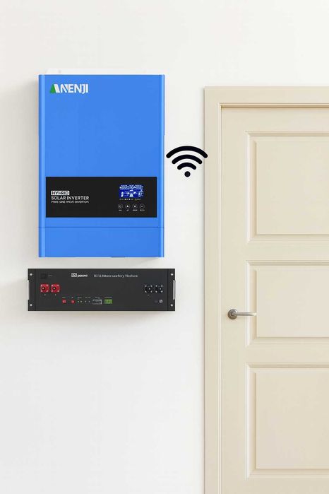 6.2кВт+3.6кВт Комплект инвертор 48v WiFi + аккумулятор LiFePo4 48v 75A