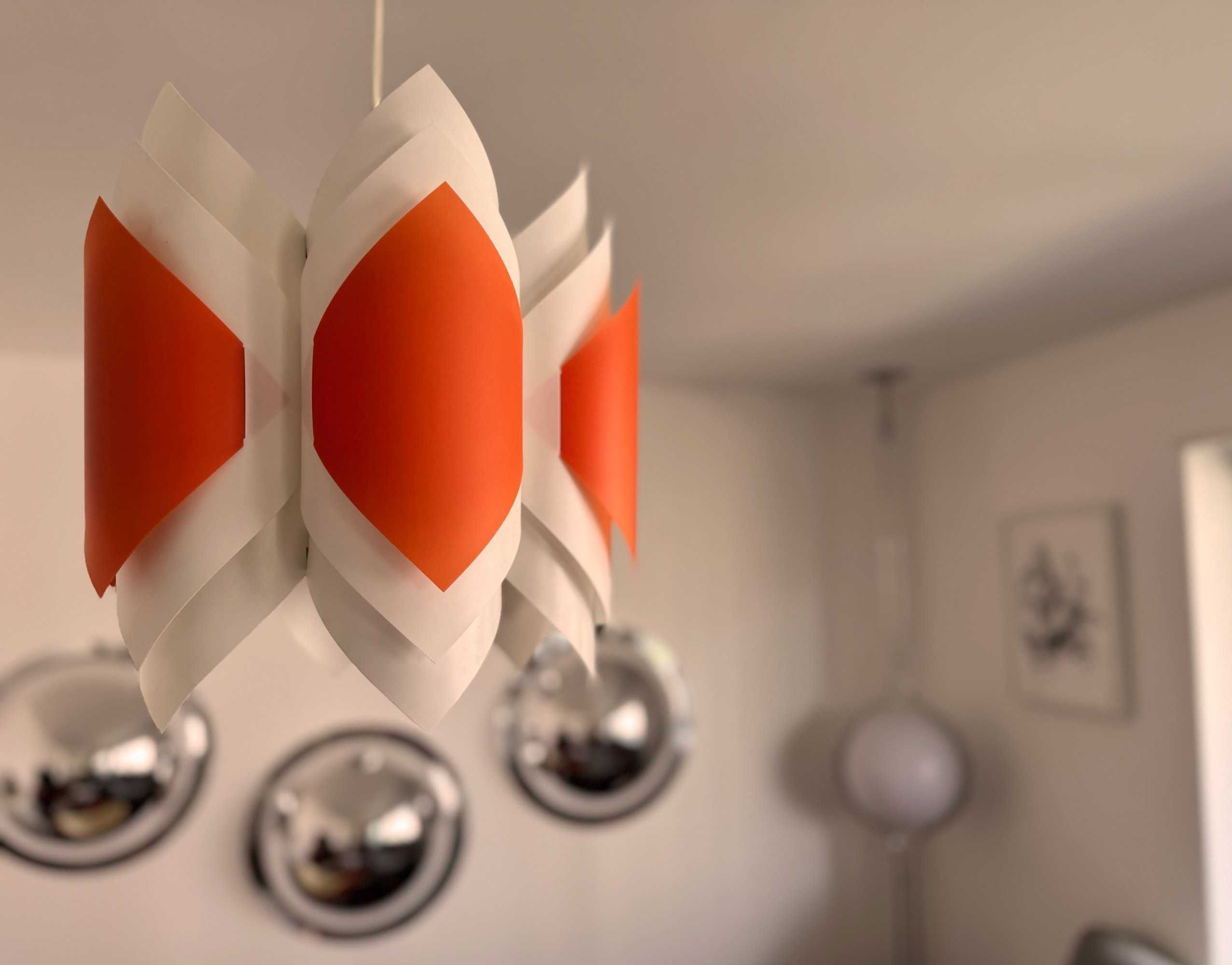 Candeeiro suspenso “Ballet” — design Lars Eiler Schiøler ( anos 70)