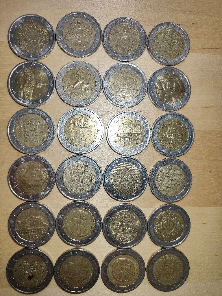 Moedas 2€ para colecionadores