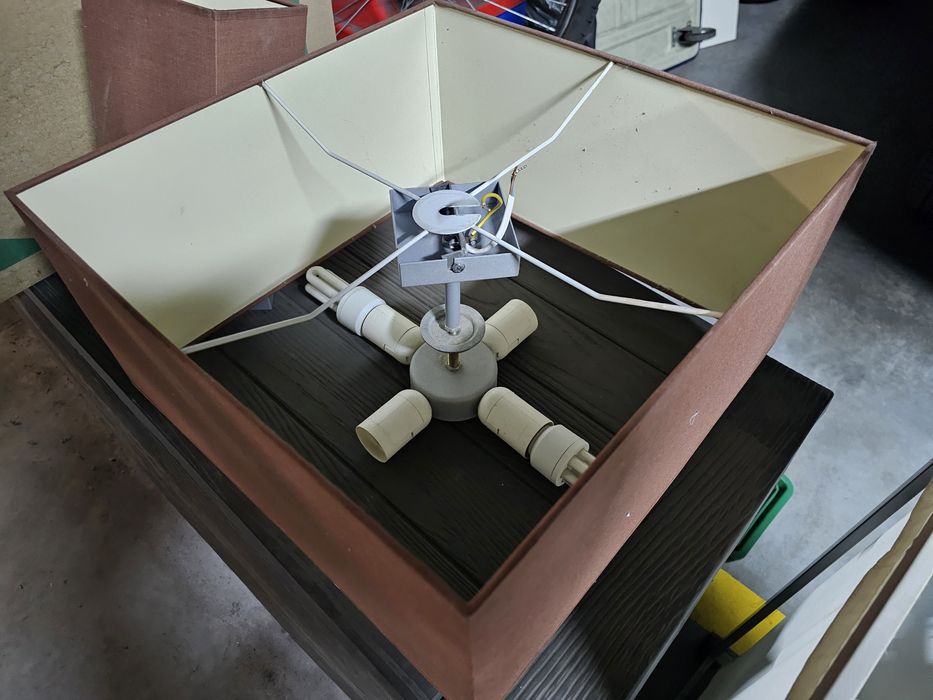 Oświetlenie - lampa wisząca + lampka stojąca