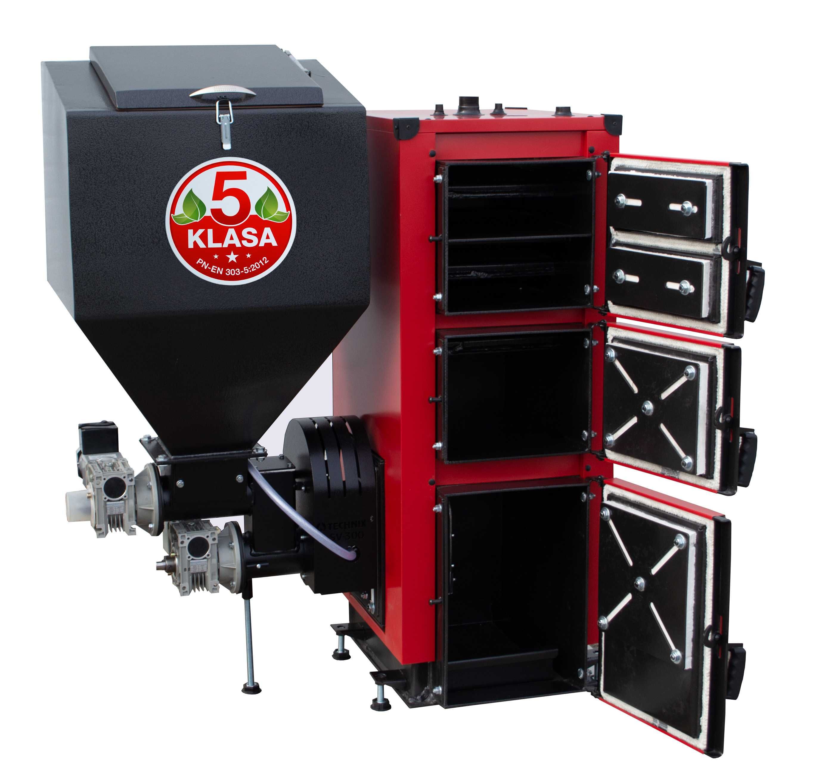 Kocioł  z Podajnikiem na Pellet Technix PELL LUX 12kw 5 klasa Dotacja