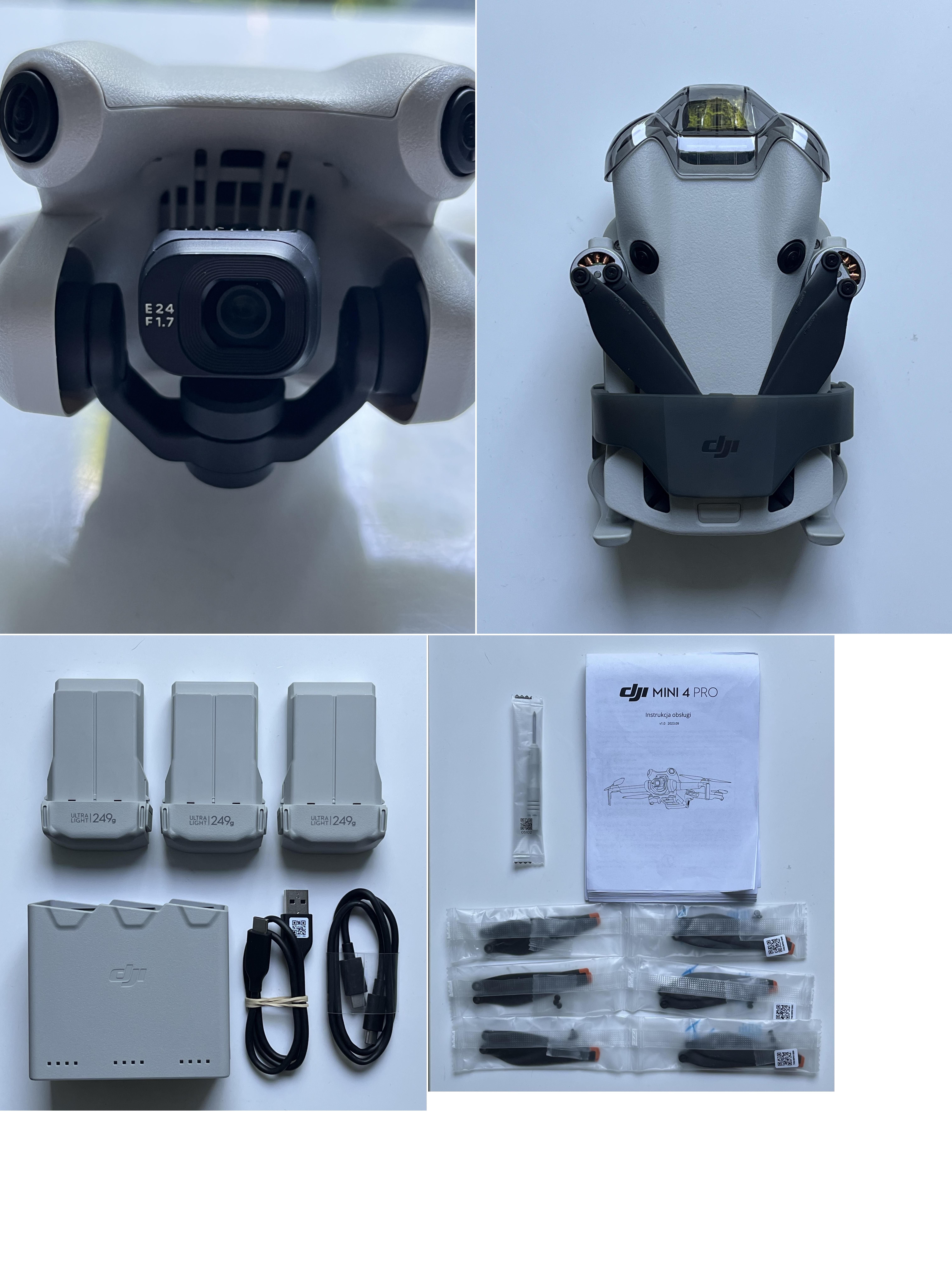 OUTLET Codz taniej DJI Mini 4 Pro RC 2 fly more combo FV23% PL GW