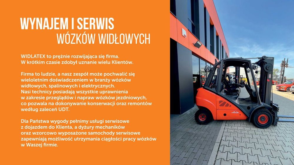 Wynajem /sprzedaż/ serwis wózków widłowych CAŁA POLSKA