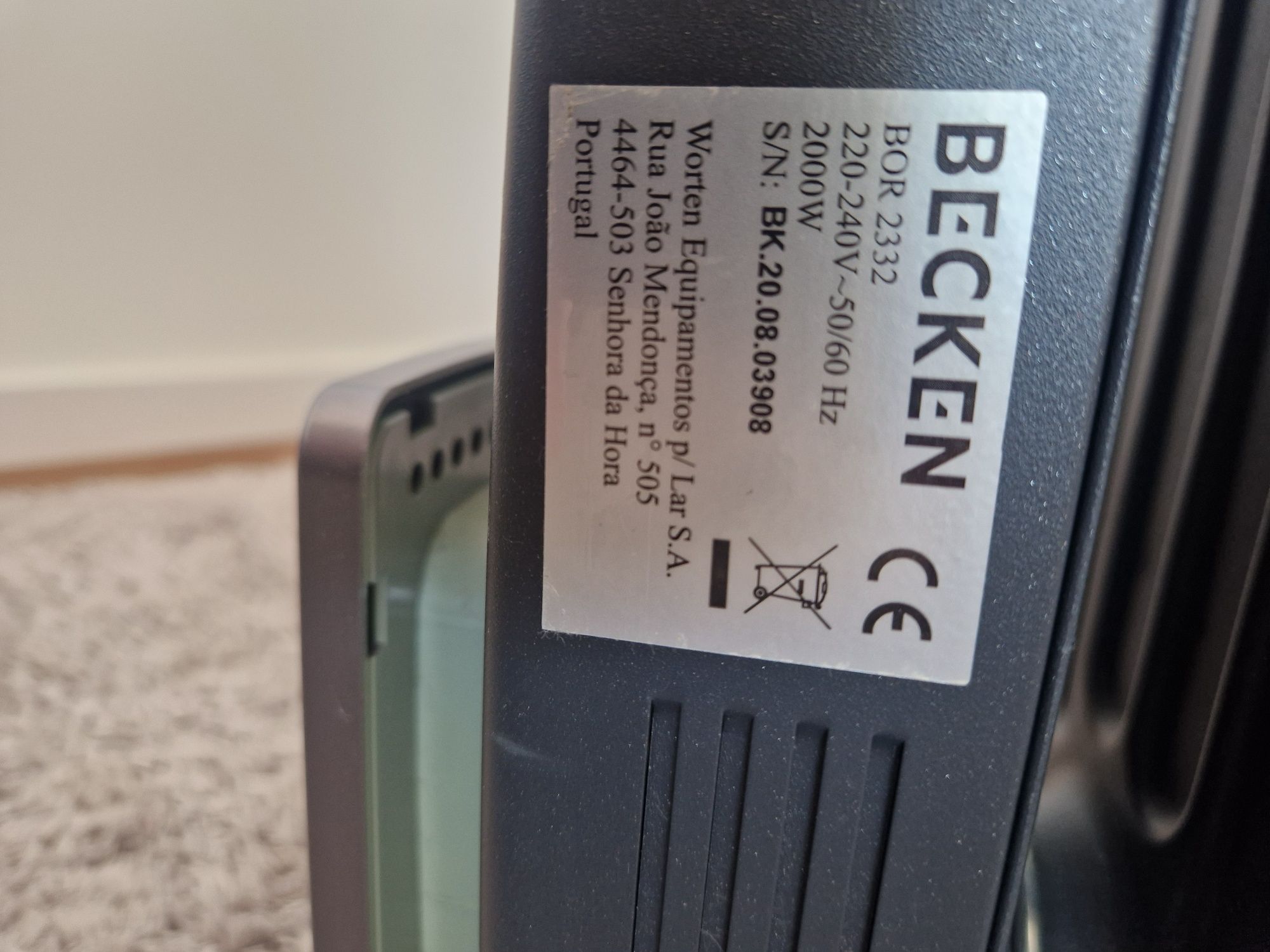Aquecedor a Óleo BECKEN 2000W