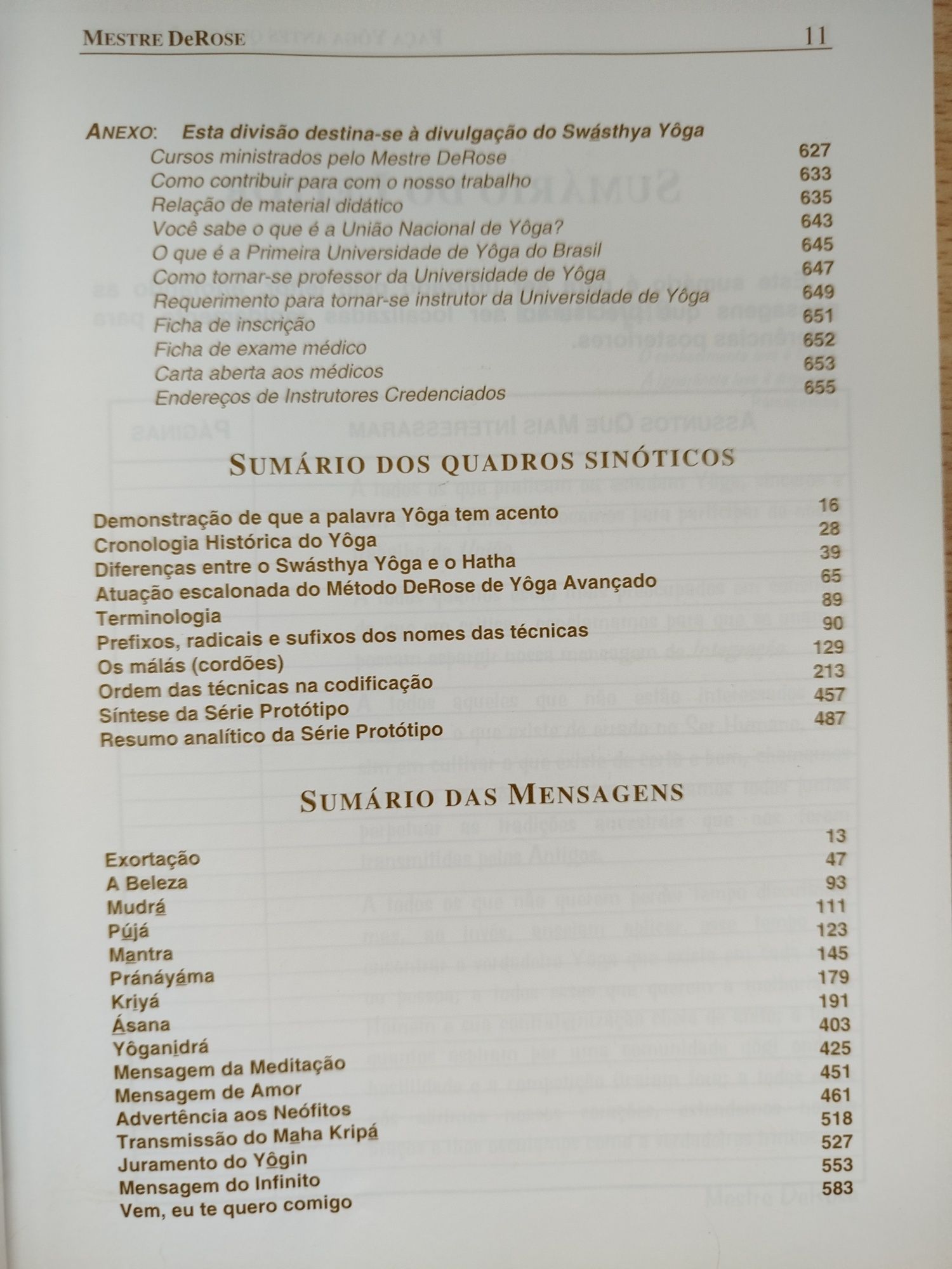 Faça Yôga antes que Precise, Mestre DeRose