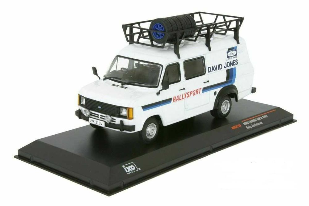 Ixo Ford Transit "David Jones Rallysport" 1/43