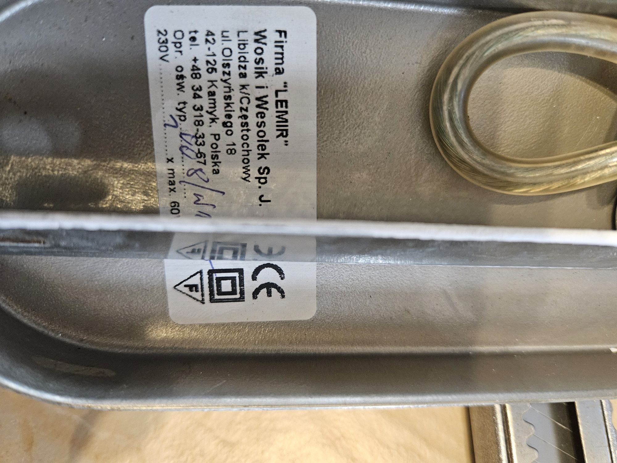 Lampa wisząca biała
